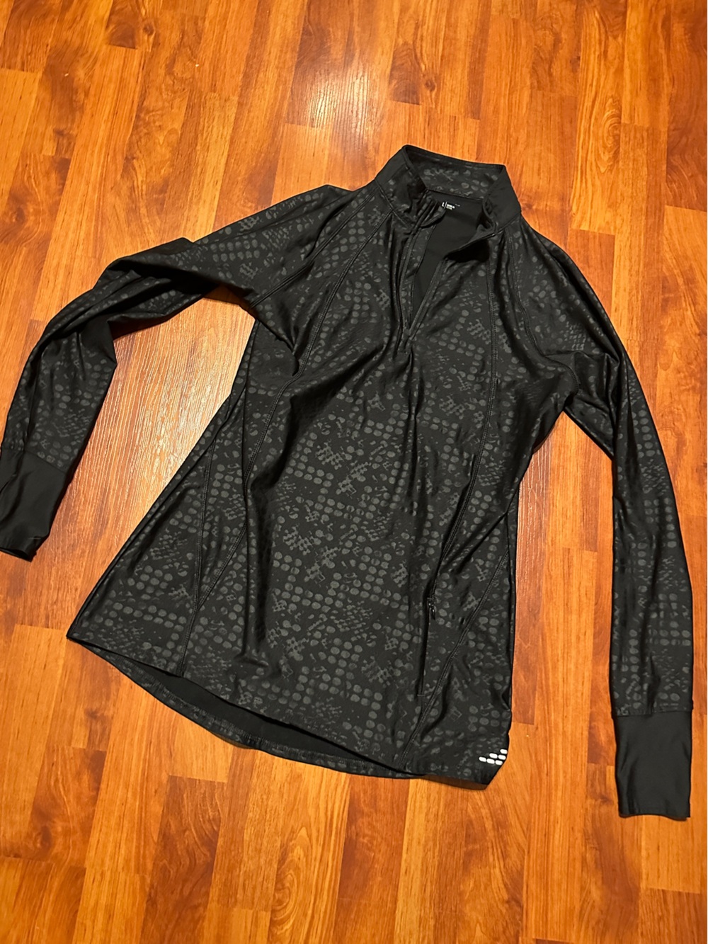 bcg Black Athletic Long Sleeve Top